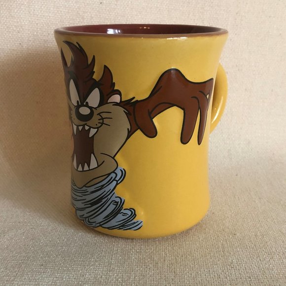 Kitchen | Looney Tunes Tasmanian Devil Mug Cup Vintage | Poshmark